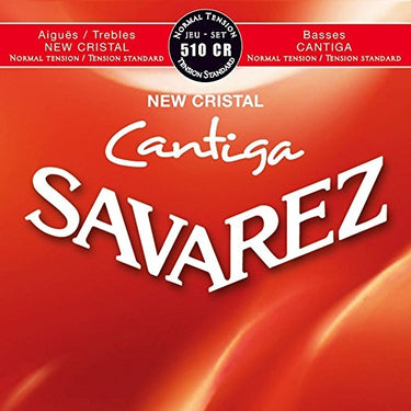 Juego Cuerdas Savarez Cristal Cantiga Tensión Normal, 510cr